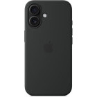 Apple Protectie pentru spate, material silicon, cu MagSafe pentru iPhone 16, culoare Black