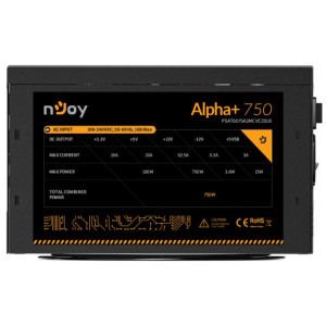 nJoy Alpha+, 80+ Gold, 750W