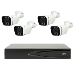 Kit Supraveghere PNI NVR House IP810 + 4 Camere