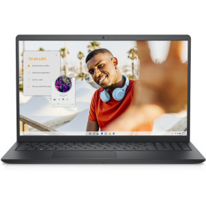 DELL 15.6'' Inspiron 15 3535, FHD 120Hz, Procesor AMD Ryzen™ 5 7530U (16M Cache, up to 4.5 GHz), 16GB DDR4, 512GB SSD, AMD Radeon, Linux, Carbon Black, 3Yr BOS