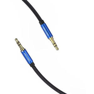 Vention Jack 3.5 mm Male - Jack 3.5 mm Male, 1m, albastru