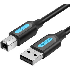 Vention USB 2.0 Male tip A - USB 2.0 Male tip B, 2m, negru