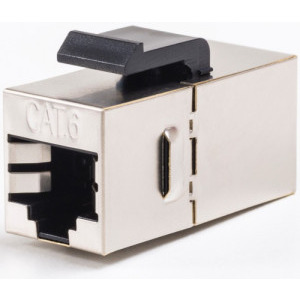Accesoriu retea Logilink NK4011 Cupla keystone RJ45 pentru cablu CAT6 FTP & S/FTP
