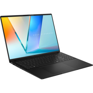 ASUS 16'' Vivobook S 16 OLED M5606KA, 3K 120Hz, Procesor AMD Ryzen™ Al 7 350 (16M Cache, up to 5.0 GHz), 24GB LPDDR5X, 1TB SSD, AMD Radeon 860M, No OS, Neutral Black