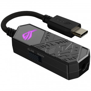 ASUS ROG Clavis ESS 9281 QUAD DAC, include adaptor USB-C la USB-A