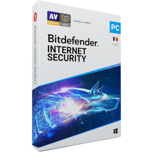 Antivirus Bitdefender Internet Security, 3 Dispozitive, 2 Ani, Licenta noua, Retail