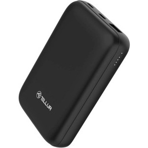 Tellur Compact Pro WPD101, 10000 mAh, 1x USB, 1x USB-C, compatibil MagSafe
