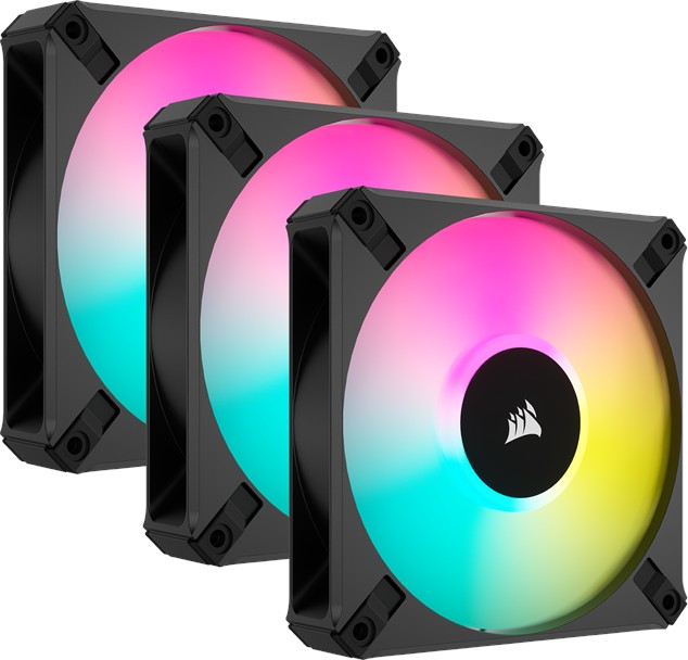 Ventilator / radiator Corsair AF120 Elite RGB 120mm Three Fan Pack