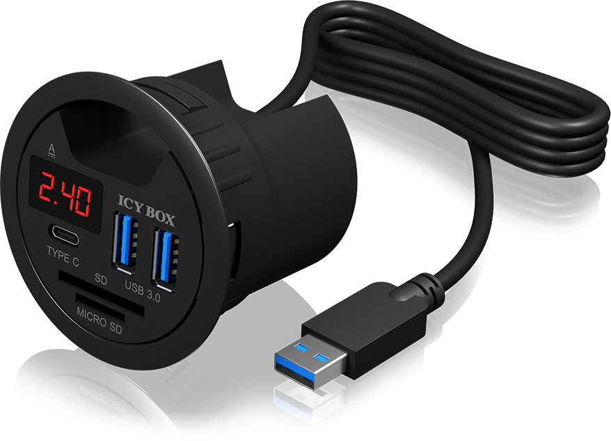 Hub USB Raidsonic IB-Hub1404