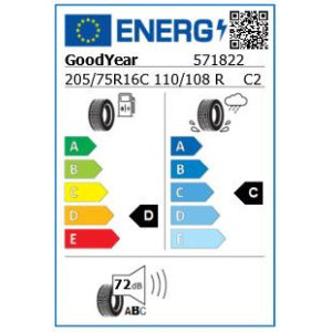 Goodyear Ultragrip Cargo205/75R16C 110/108R