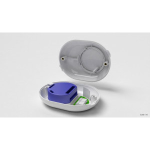 Shelly Carcasa Button, Compatibilitate cu Shelly 1 &1PM, Negru