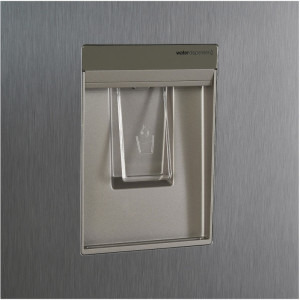 Heinner HCNF-V291XWDF+, 295 L, Full No Frost, Dozator apa, Super congelare, Clasa F, 186 cm, Argintiu