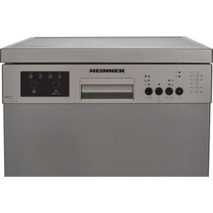 Heinner HDW-FS4506DSE++, Slim, 10 seturi, 6 programe, Clasa E, Half Load, AquaStop, 45 cm, Antracit