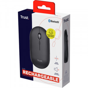 Trust Puck, Wireless/Bluetooth, Black