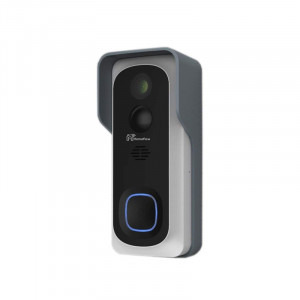 Homeflow Sonerie inteligenta wireless cu monitorizare video D-3001, Comunicare bidirectionala, Detectie miscare, Notificari, Modul sonerie interior inclus
