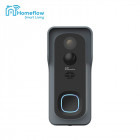 Homeflow Sonerie inteligenta wireless cu monitorizare video D-3001, Comunicare bidirectionala, Detectie miscare, Notificari, Modul sonerie interior inclus