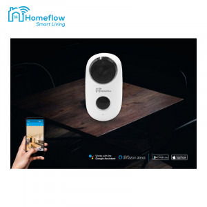 Homeflow Camera de supraveghere inteligenta Wireless C-6002, Comunicare bidirectionala, Detectie miscare