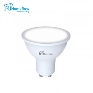 Homeflow Bec inteligent LED Wireless B-5002, GU10, 5W (35W), 300lm, Control de pe telefonul mobil