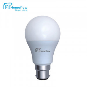 Homeflow Bec inteligent LED Wireless B-5005, B22, 9W(60W), 806lm, Control de pe telefonul mobil