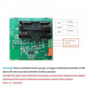 BeOk BOT-313W pentru centrala termica pe gaz si incalzire in pardoseala