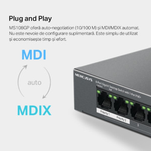 MERCUSYS Gigabit MS108GP