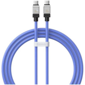 Baseus Coolplay, USB-C Male la USB-C Male, 100W, 1 m, Blue
