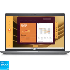 Laptop DELL 15.6 Latitude 5550, FHD, Procesor Intel® Core™ i3-1315U (10M Cache, up to 4.50 GHz, with IPU), 16GB DDR5, 512GB SSD, Intel UHD, Linux, 3Yr ProSupport