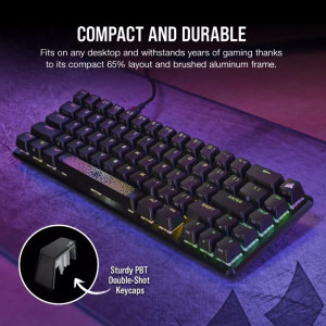 Corsair K65 Pro RGB Mini OPX Switch Mecanica