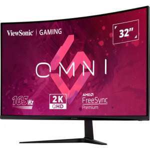 ViewSonic Gaming VX3218C-2K Curbat 31.5 inch QHD VA 1 ms 165 Hz HDR FreeSync Premium
