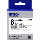 Consumabil Epson Banda etichete LK-2WBN 6 mm Black on White