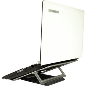 Inter-Tech NBS-100 din aluminiu Silver/Black