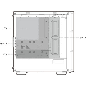 Deepcool CH560 Digital White