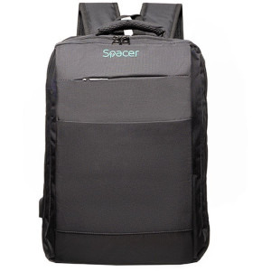 Spacer Rucsac notebook 17 inch New York Black