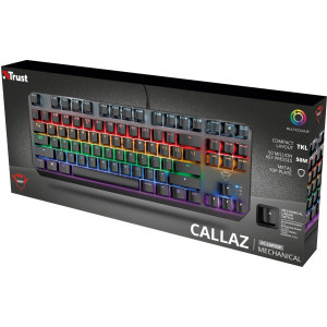 Trust GXT 834 Callaz RGB TKL Gaote Outemu Red Switch Mecanica