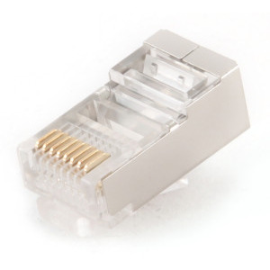 Accesoriu retea Gembird Mufa RJ45 ecranata pentru cablu S/FTP CAT6 50 buc