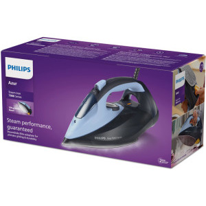 Philips Fier de calcat Azur DST7041/20, 2800W, 50g/min, Albastru/Bleu