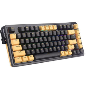 Redragon Elf PBT RGB Black Gold Switch Mecanica