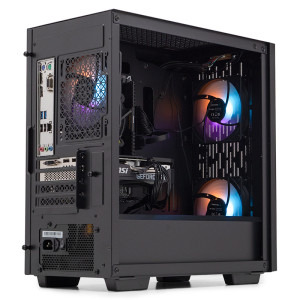 Gaming BALAUR Epic HyperPlus, Intel i5-12400F 2.5GHz, 32GB DDR5, 1TB SSD, RTX 4060 8GB GDDR6, Iluminare RGB