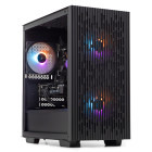 Gaming BALAUR Epic HyperPlus, Intel i5-12400F 2.5GHz, 32GB DDR5, 1TB SSD, RTX 4060 8GB GDDR6, Iluminare RGB