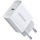 Incarcator retea Ugreen CD137, 1x USB-C, Quick Charge 20 W, White