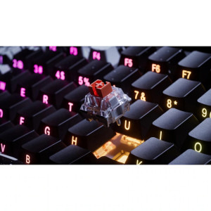 QwertyKey 75 HE Momo Hall Effect RGB Black Magnetic Switch Mecanica