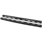 Lanberg AK-1210-B 42U, Organizator vertical rack, 19", 2 buc, Negru