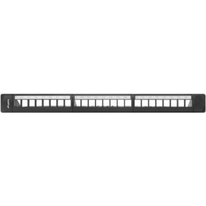 Lanberg Patch panel 19 inch 24 Porturi 1U Blank, Negru PPKS-1124-B