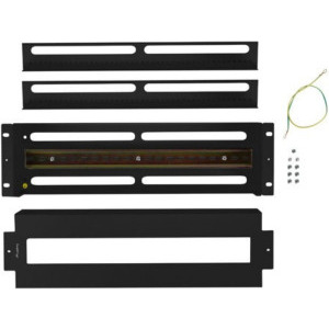 Lanberg AK-VDP103-B 3U, Panou de distributie a tensiunii, 19", Otel, Black