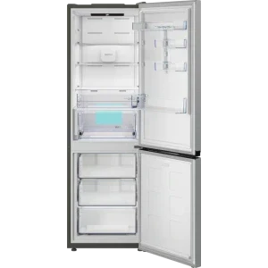 Beko B5RCNA376HXB1, 370 L, Clasa C, No Frost, ProSmart Inverter, HarvestFresh, AeroFlow, CoolAdapt, HomeWhiz, Control electronic, 186 cm, Metal Look