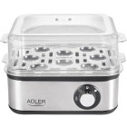 Adler Aparat pentru gatit oua AD4486, 500W, Argintiu