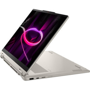 Lenovo 14'' Yoga 7 2-in-1 14AGP11, WUXGA OLED Touch, Procesor AMD Ryzen™ AI 5 435 (8M Cache, up to 4.5 GHz), 16GB LPDDR5X, 512GB SSD, AMD Radeon 840M, No OS, Seashell, 3Yr Onsite Premium Care