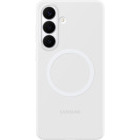 Samsung Capac protectie spate Silicon Magnet White pentru Galaxy S26 Plus