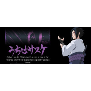 LexIP Sasuke Revenge Design by Tsume - Naruto Shippuden Black/Purple
