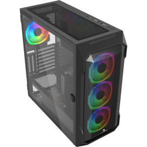 Gaming BALAUR Epic Max Esports Edition, Intel i5-14400F 2.5GHz, 16GB DDR4, 500GB SSD, RTX 5070 12GB GDDR7, Iluminare RGB